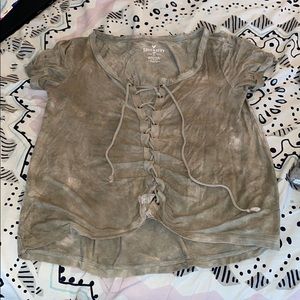 COPY - American eagle soft and sexy tie up shirt